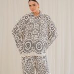 Circles Printed Blouse