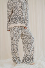 Circles Printed Trousers