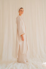 Striped Linen Cardigan - Image 2