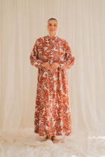 Printed Midi Dress - Image 2