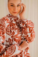 Printed Midi Dress - Image 4